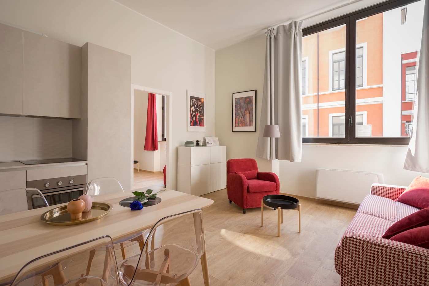 Appartement lumineux présenté dans le livret